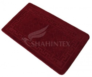 Коврик д/в SHAHINTEX РР 50*80 бордовый 45