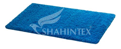 Коврик д/в SHAHINTEX MICROFIBER 80*120 синий м56