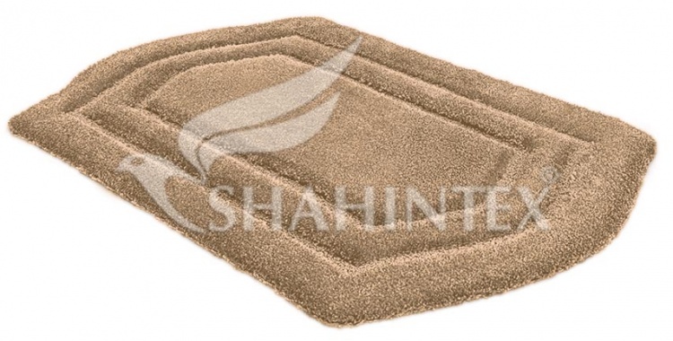 Коврик SHAHINTEX РREMIUM SH P005 60*100 бисквитный 7