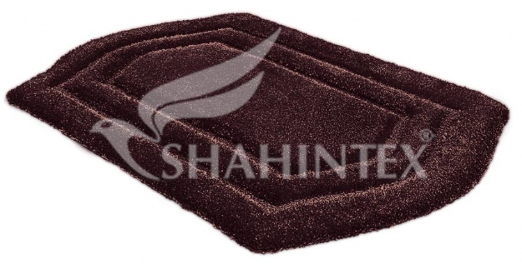 Коврик SHAHINTEX РREMIUM SH P005 60*100 шоколадный 37