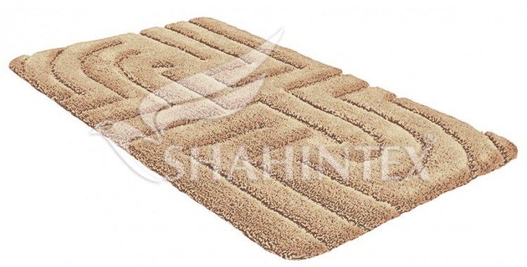 Коврик SHAHINTEX РREMIUM SH P002 60*100 бисквитный 7