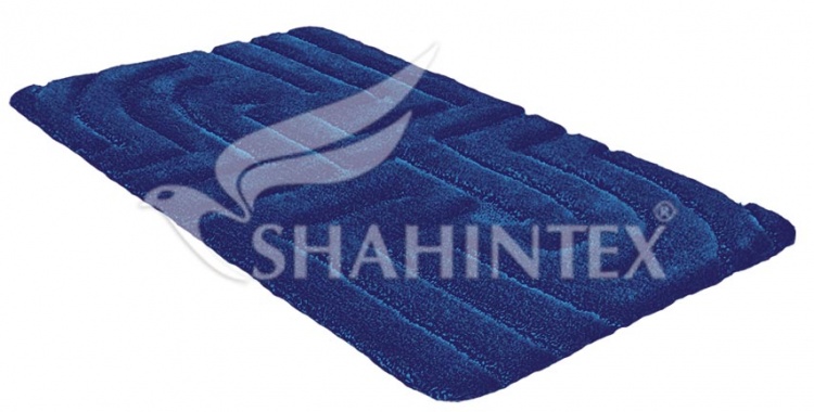 Коврик SHAHINTEX РREMIUM SH P002 60*100 синий 56