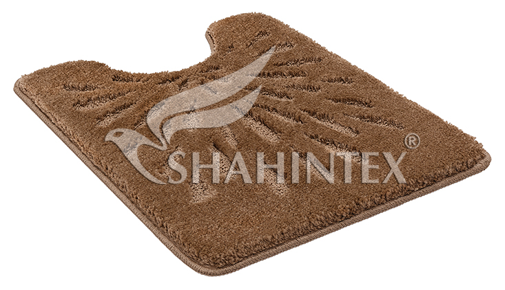 Коврик д/туалета SHAHINTEX РР LUX 50*60 кофе с молоком 55