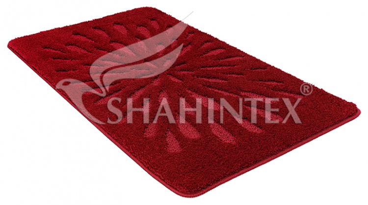 Коврик SHAHINTEX РР LUX 50*80 бордовый 45