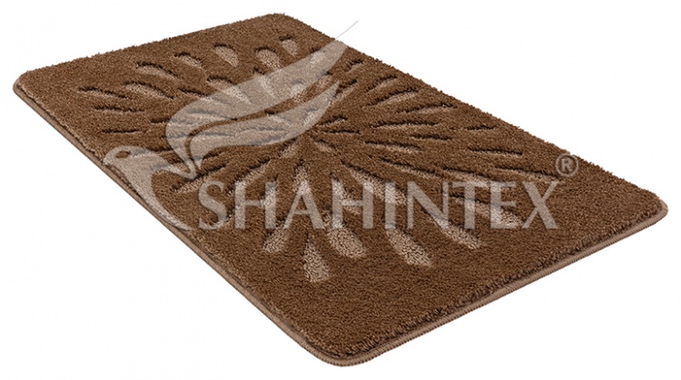 Коврик SHAHINTEX РР LUX 50*80 кофе с молоком 55