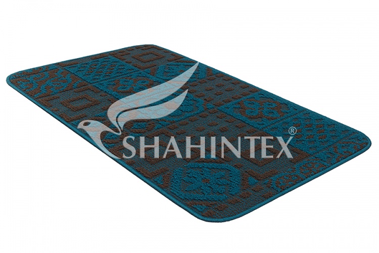 Коврик SHAHINTEX LOOP ITALIANO 50*100 бирюзовый 71