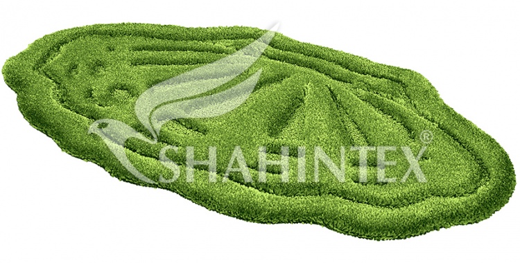 Коврик SHAHINTEX РREMIUM SH P006 60*100 салатный 58