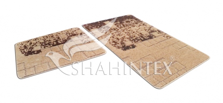 Набор ковриков SHAHINTEX VINTAGE SH V001 60*100+60*50 бисквитный 7