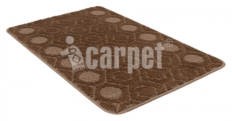 Коврик АКТИВ icarpet 50*80 002 кофе с молоком 55