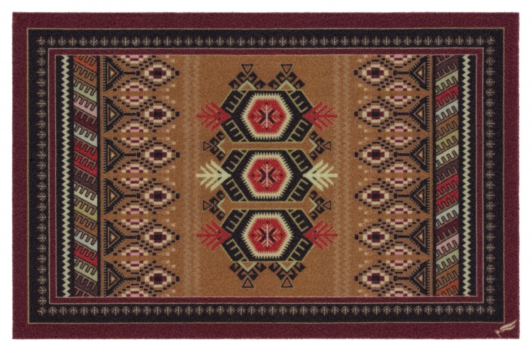 Коврик влаговпитывающий SHAHINTEX DIGITAL PRINT (09)«Ацтек» 40*60 - 2