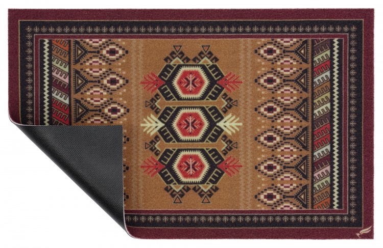 Коврик влаговпитывающий SHAHINTEX DIGITAL PRINT (09)«Ацтек» 40*60 - 3