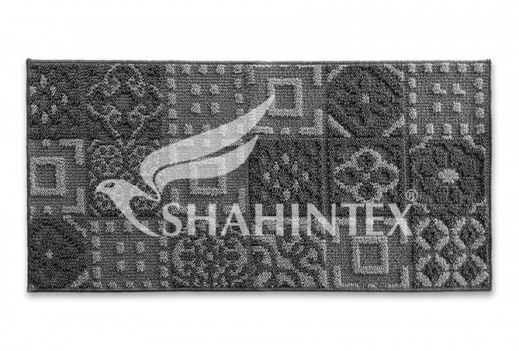 Коврик SHAHINTEX LOOP ITALIANO 50*100 «мозаика» серый 50