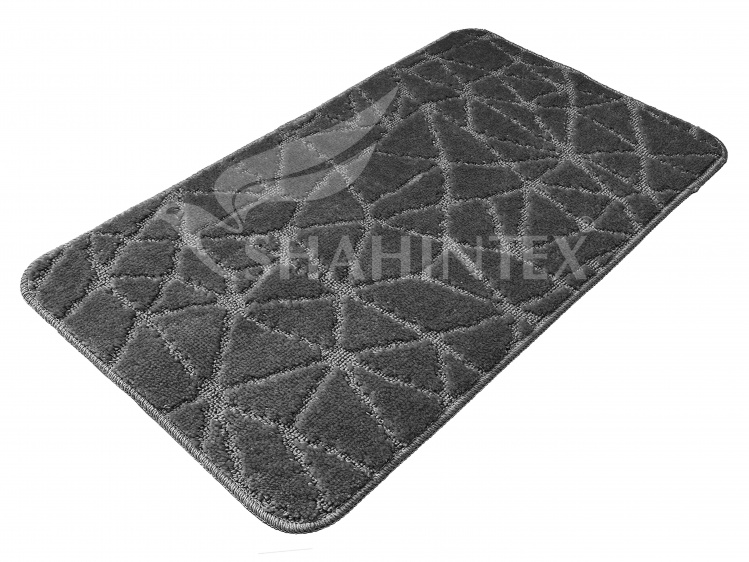 Коврик SHAHINTEX РР 50*80 001 графит 62 S