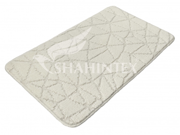 Коврик SHAHINTEX РР 50*80 001 кремовый 3 S