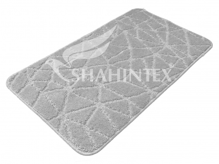 Коврик SHAHINTEX РР 50*80 001 серый 50 S