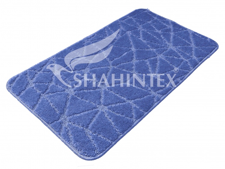 Коврик SHAHINTEX РР 50*80 001 синий 56 S