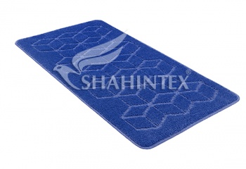 Коврик SHAHINTEX РР 50*80 002 синий 56 S
