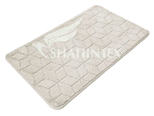 Коврик SHAHINTEX РР 50*80 002 кремовый 3 S