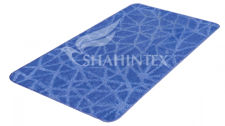 Коврик SHAHINTEX РР 60*100 001 синий 56 S