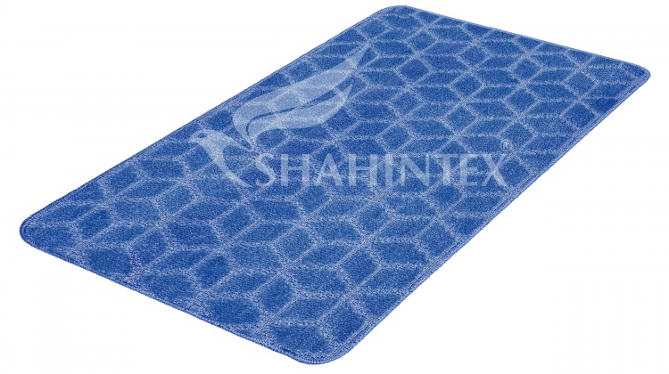 Коврик SHAHINTEX РР 60*100 002 синий 56 S