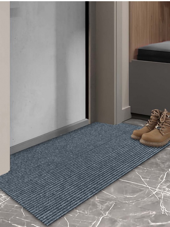 Коврик придверный влаговпитывающий icarpet Ребристый ТПР 60х120 графит 01 S - 2