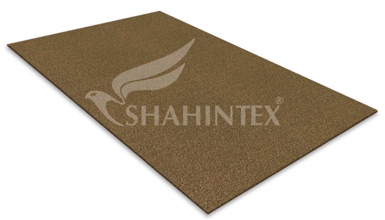 Коврик придверный грязезащитный SHAHINTEX STRONG GRASS ТПР 100х150 соломенный S