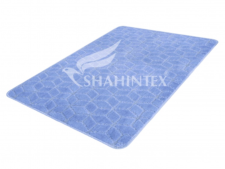 Коврик SHAHINTEX РР 80*120 002 голубой 11 S