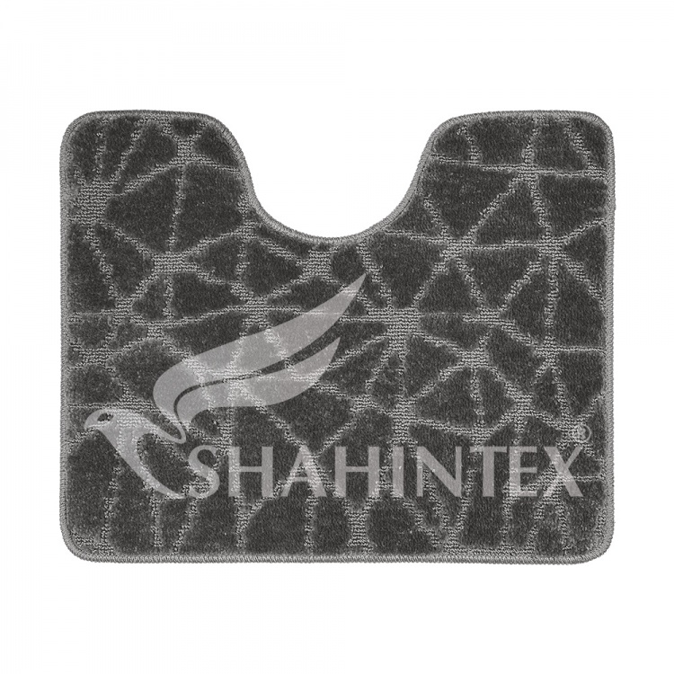 Коврик SHAHINTEX РР 60*50 001 графит 62 S