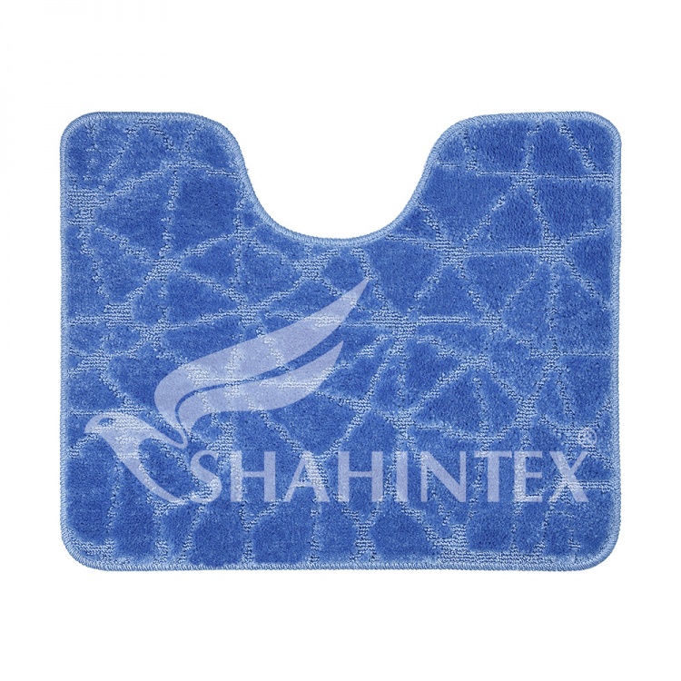 Коврик SHAHINTEX РР 60*50 001 синий 56 S