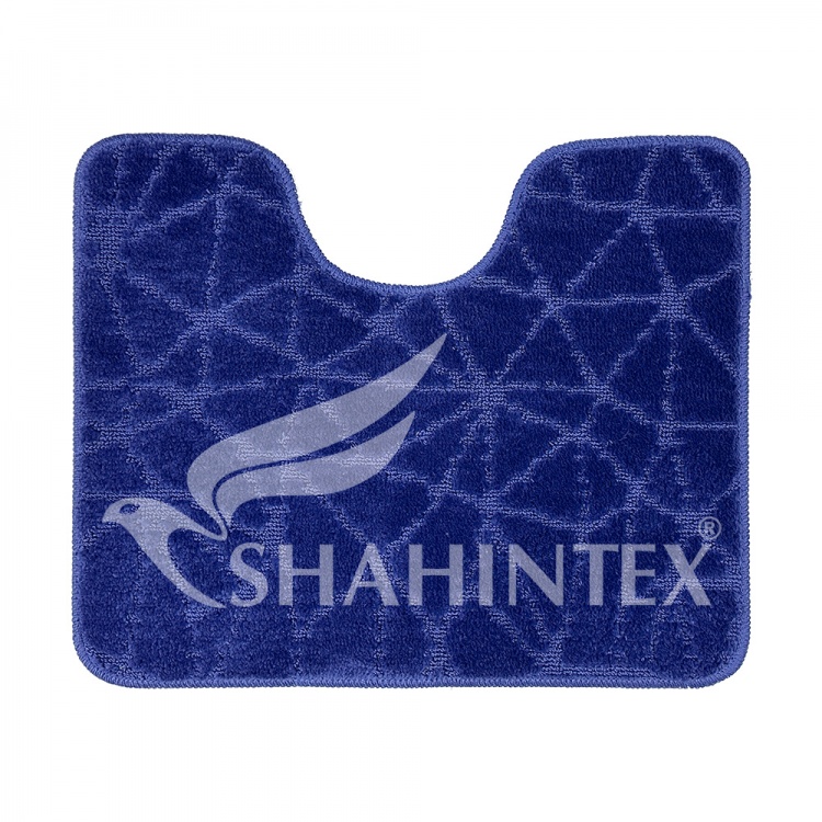 Коврик SHAHINTEX РР 60*50 001 т.синий 14 S