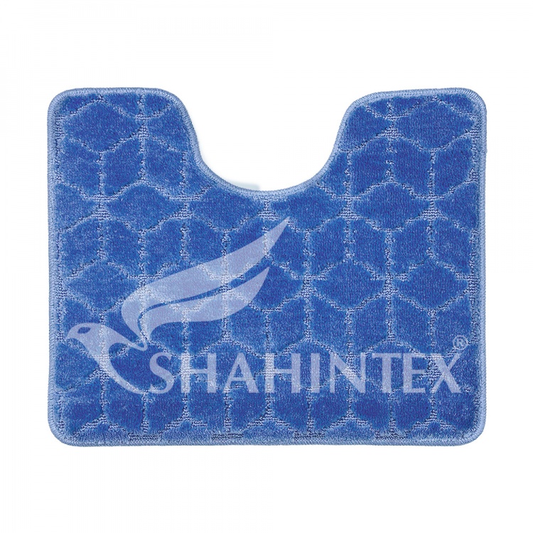 Коврик SHAHINTEX РР 60*50 002 синий 56 S