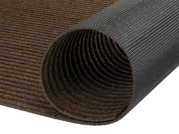 Коврик придверный влаговпитывающий icarpet Ребристый ТПР 150х200 мокко 02 S - 2