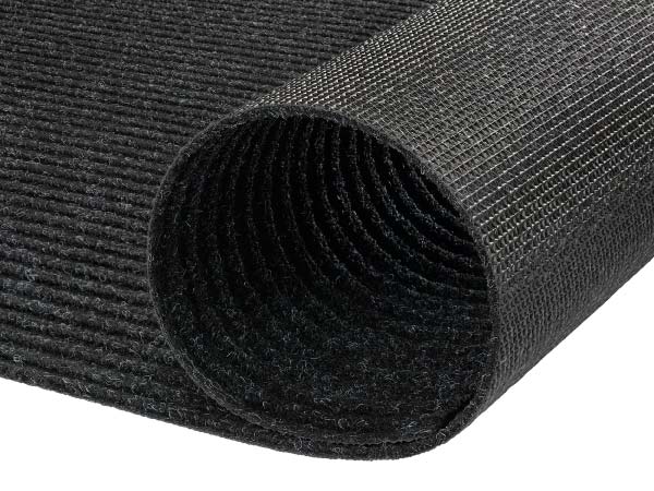 Коврик придверный влаговпитывающий icarpet Ребристый ТПР 150х200 антрацит 03 S - 4
