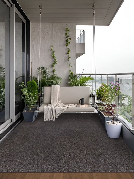 Коврик влаговпитывающий icarpet ПРАКТИК антискользящий 200х300 мокко 02 S - 3