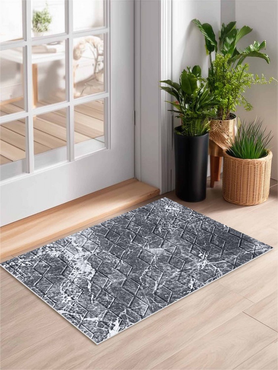 Коврик влаговпитывающий SHAHINTEX DIGITAL PRINT (34) с тиснением соты 