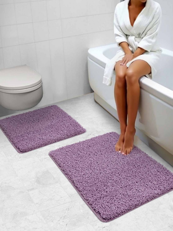 Набор ковриков FRIZZ (Фриз) icarpet 50*80+50*60 лаванда 75 S - 4