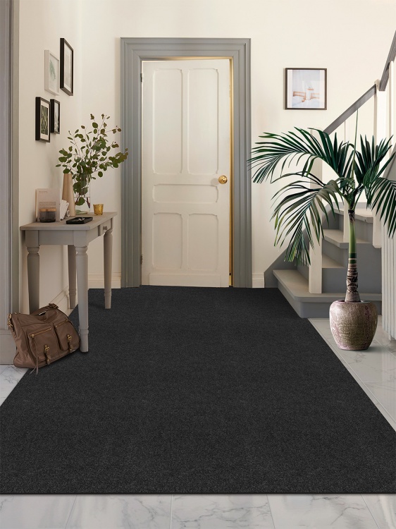 Коврик влаговпитывающий icarpet ПРАКТИК антискользящий 150х200 чёрный гранит 03 S - 2