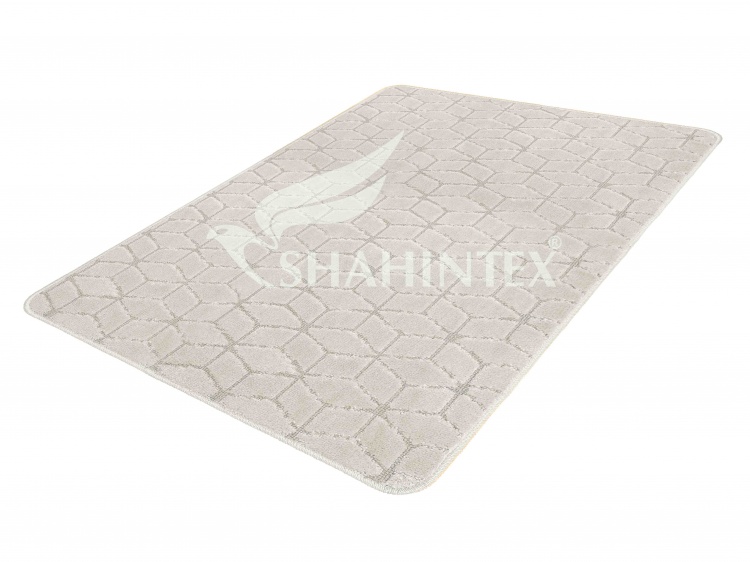 Коврик SHAHINTEX РР 100х150 002 кремовый 3 S