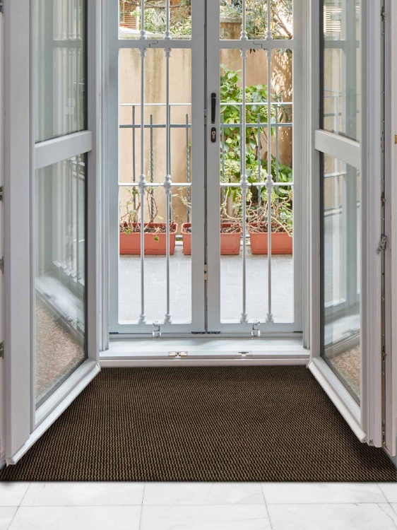 Коврик вырезной МЕЛАНЖ 60х90 мокко с чёрным S - 3