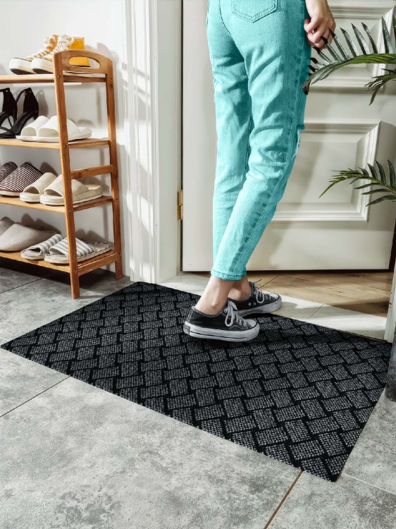 Коврик SHAHINTEX БЕРЕСТА 60х100 серый 01 S - 3