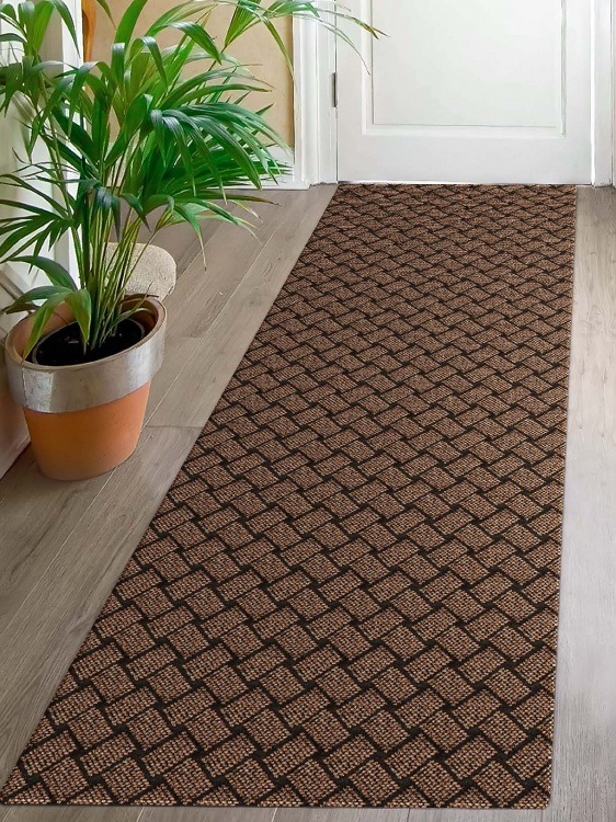 Коврик SHAHINTEX БЕРЕСТА 80х200 коричневый 02 S - 4