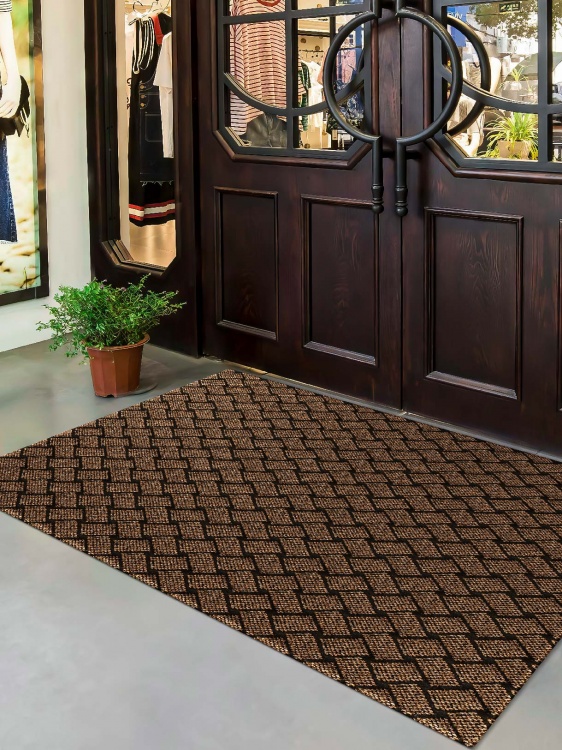 Коврик SHAHINTEX БЕРЕСТА 100х120 коричневый 02 S - 4