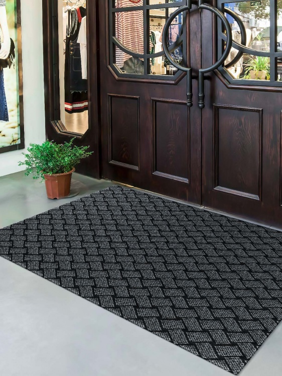 Коврик SHAHINTEX БЕРЕСТА 100х120 серый 01 S - 3