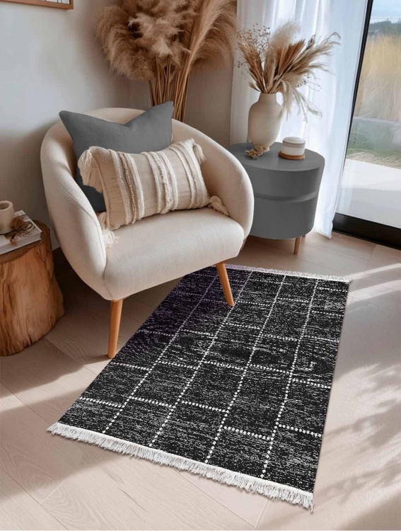 Коврик безворсовый ПРОВАНС icarpet 80х120 005 обсидиан 07 - 5