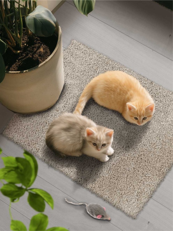 Коврик НАНОХЛОПОК SHAHINTEX 40х60 перламутр 04 - 2