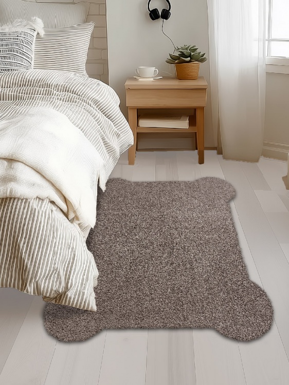 Коврик НАНОХЛОПОК SHAHINTEX 100х150 кофе с молоком 06 S - 2