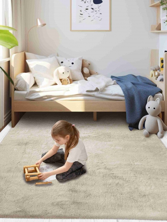 Коврик меховой SHAHINTEX (3 см) 120х200 мальдивский песок 24 S - 3