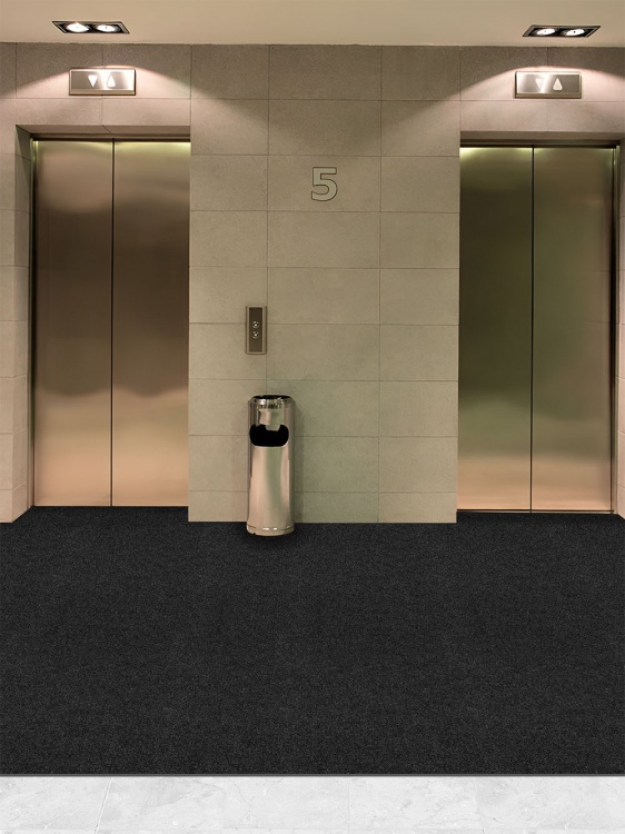 Коврик влаговпитывающий icarpet ПРАКТИК антискользящий 200х300 чёрный гранит 03 S - 3