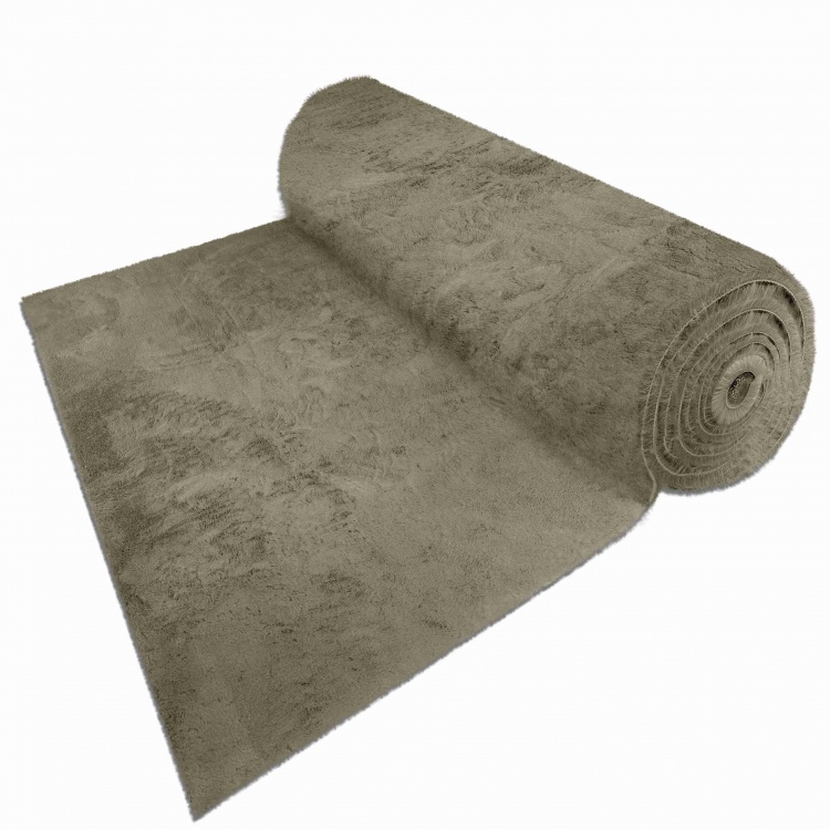 Коврик-дорожка меховой SHAHINTEX (3 см) 200х1500 горностай 22