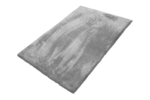 Коврик плюшевый 80х120 серый 02 S